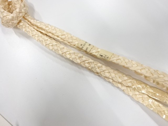 JAPANESE HAND-TIED OBIJIME CORD FOR SUMMER / UNUSED